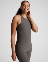 gray tank top